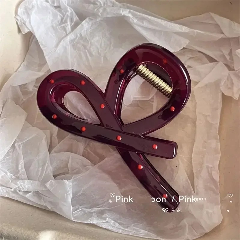 Ribbon Bow Gift - 2 Peças Presilhas de Cabelo Femininas