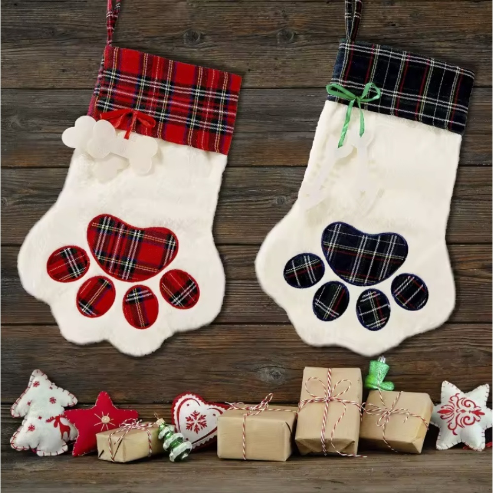 Christmas Stocking Hanging - Meias de natal decorações de ano