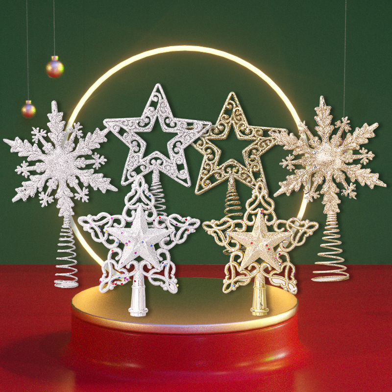 Star Tree Topper - Glitter árvore de natal topper estrela
