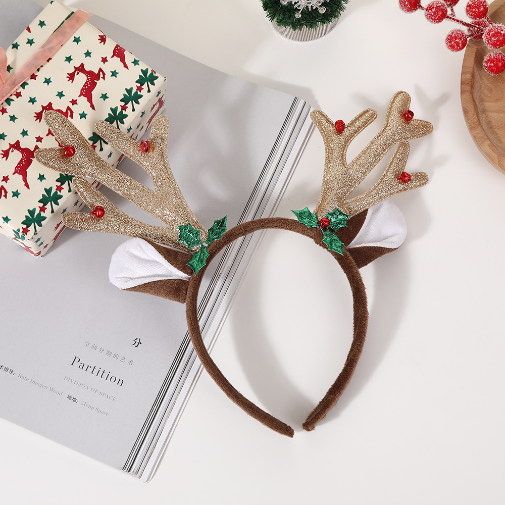 Reindeer Antlers Headband - 1 peça adulto feminino meninas fantasia