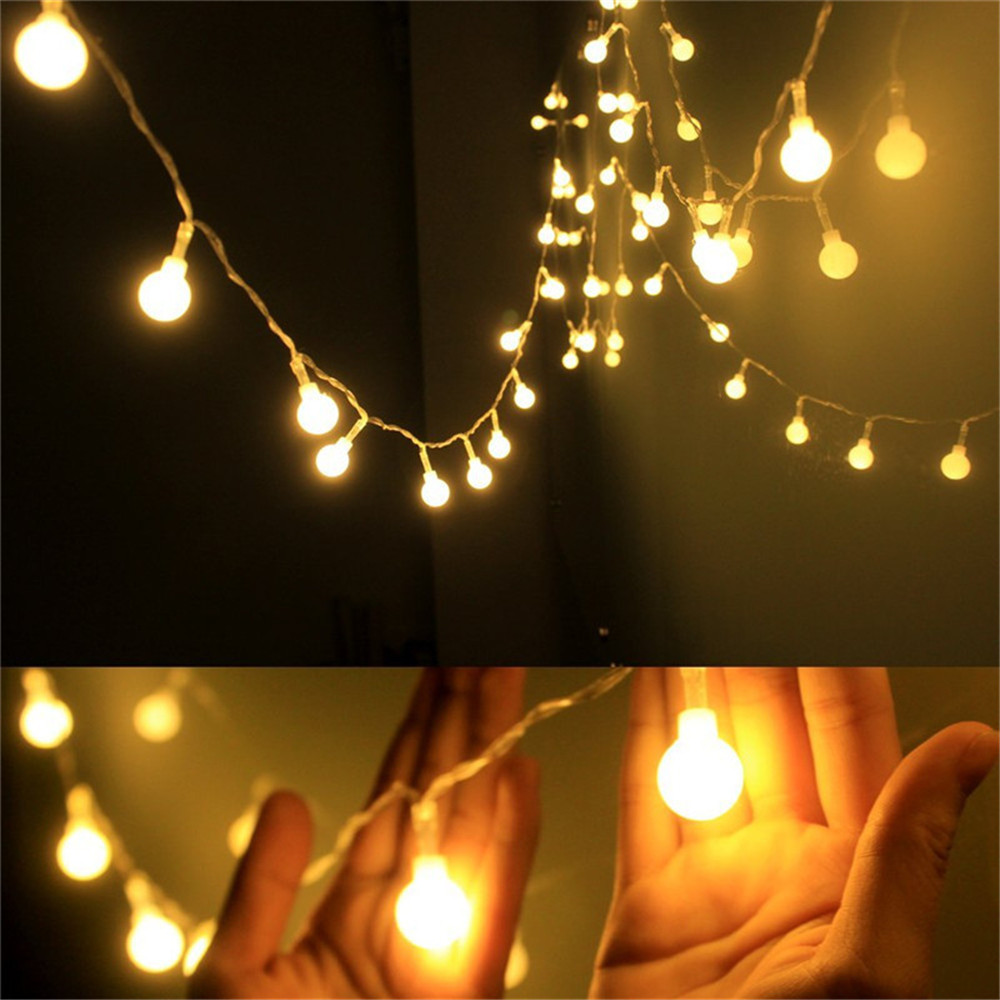 Luzes de Cordão Solares/USB/Ba - Christmas Lights Outdoor avaliação e preço