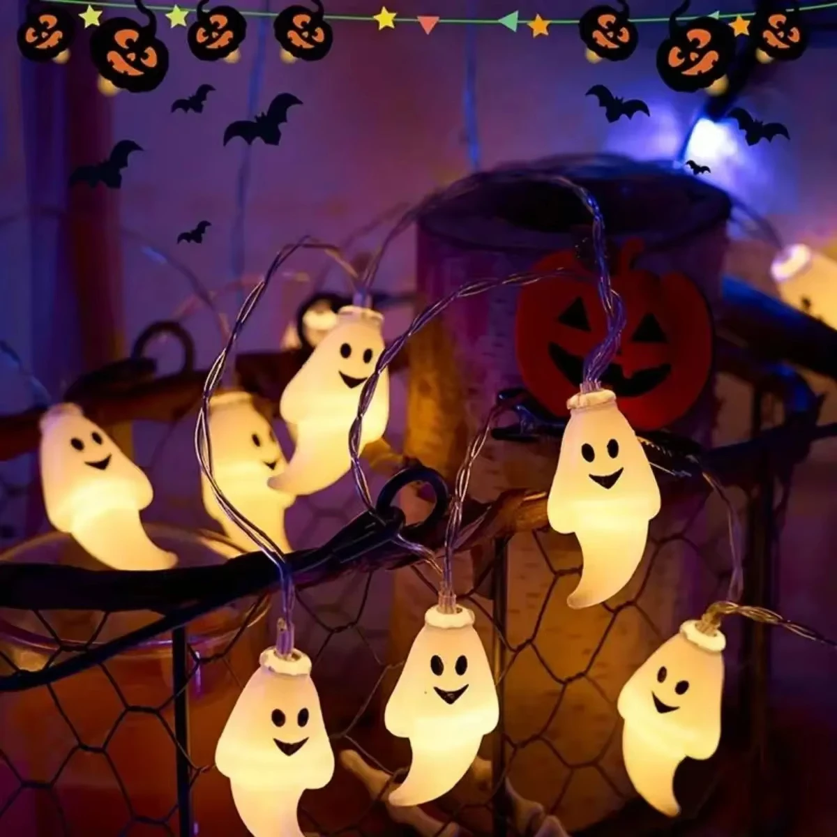 Luzes de LED Fantasma para Hal - Led Fairy String Lights avaliação e preço