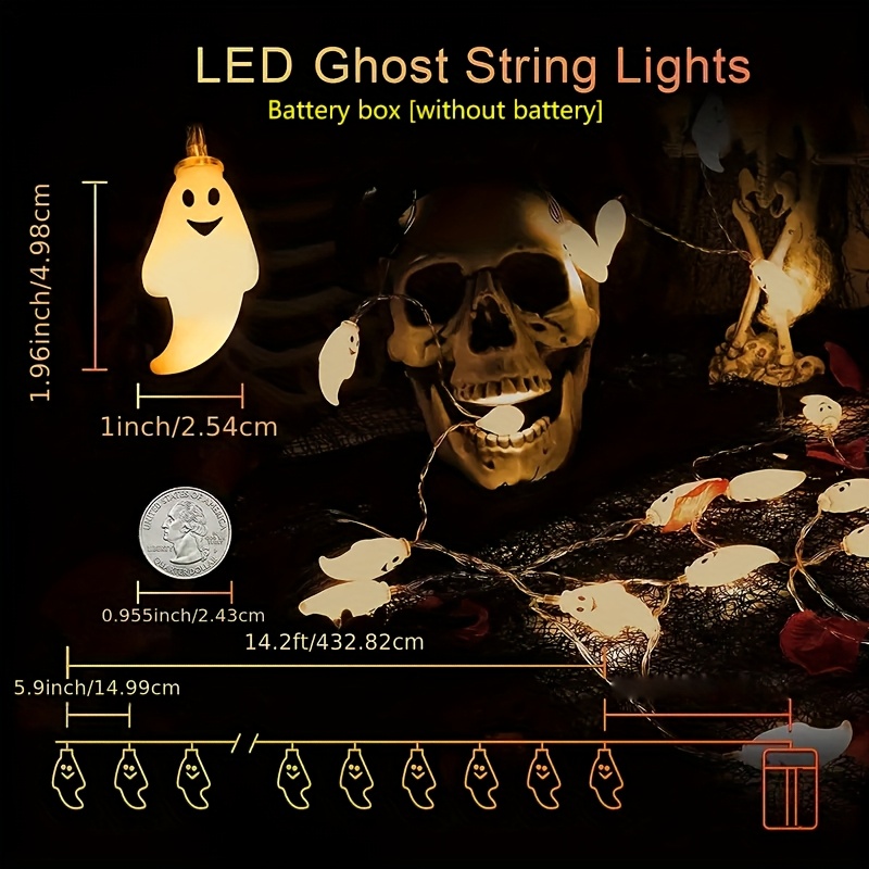 Luzes de LED Fantasma para Hal - Led Fairy String Lights avaliação e preço