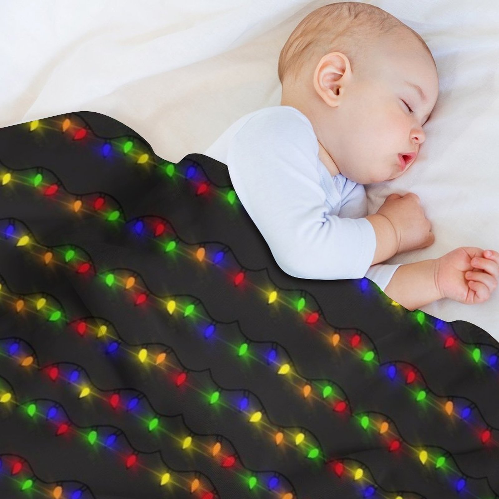 Cobertor com luzes de Natal ci - Christmas Throw Blanket avaliação e preço