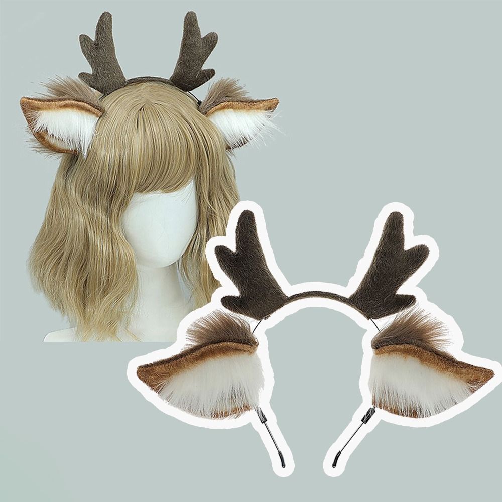 Tiara Unissex com Orelhas de V - Reindeer Antlers Headband avaliação e preço