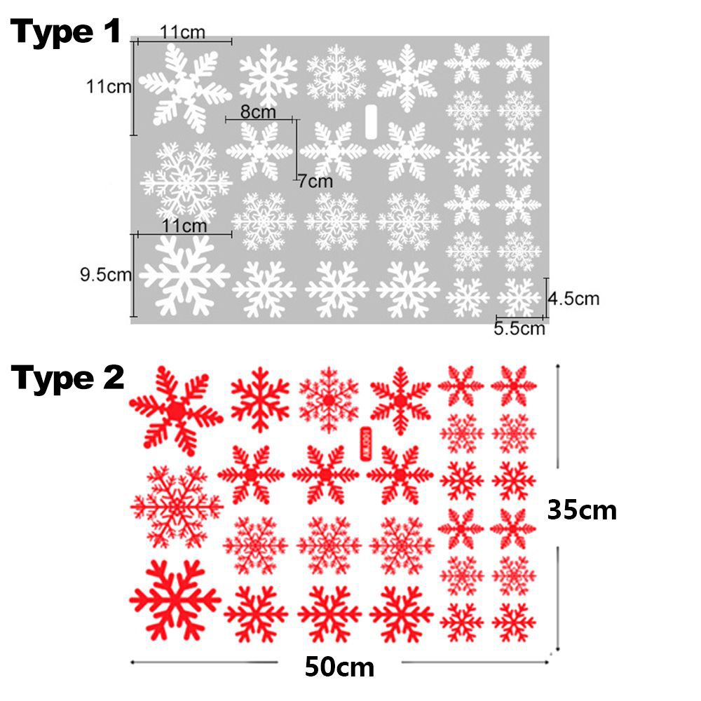 27/38 pçs presente natal festi - Snowflake Window Decal avaliação e preço