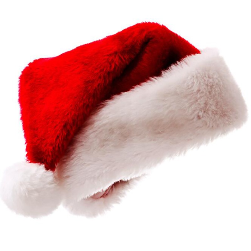 Chapéu de Papai Noel de Natal, - Santa Hat Plush avaliação e preço