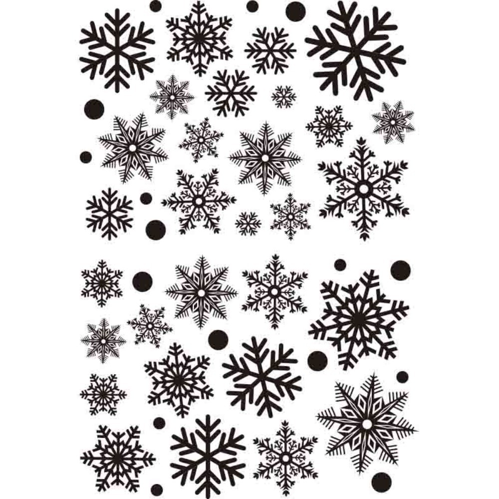 30 Adesivos de Flocos de Neve  - Snowflake Window Decal avaliação e preço