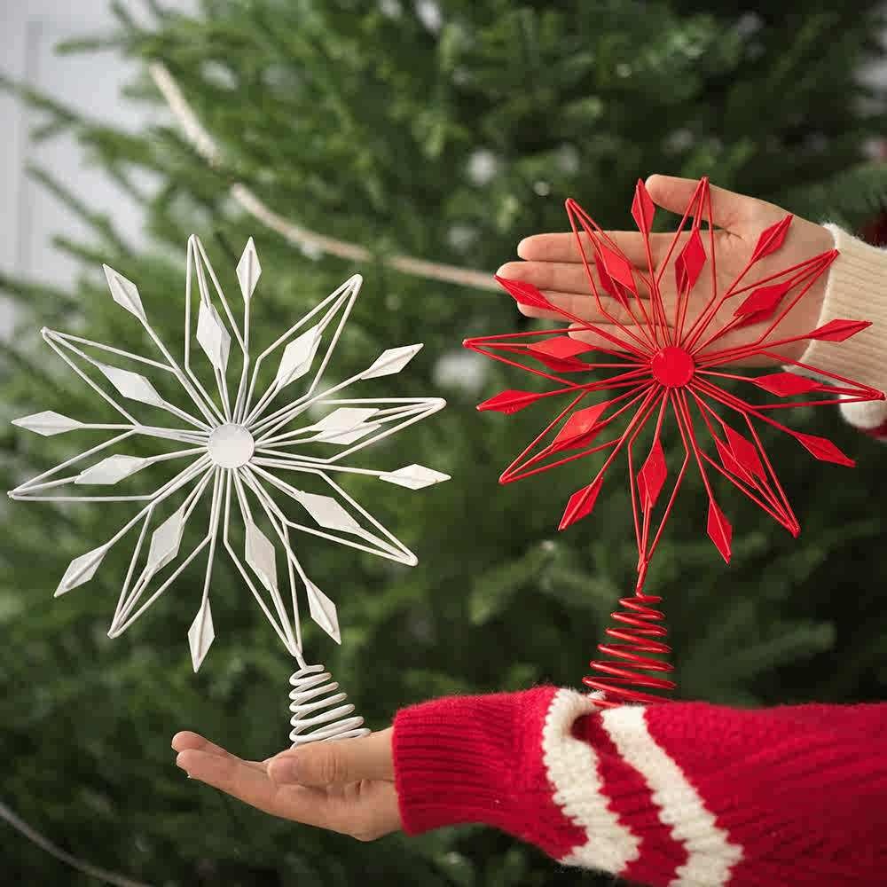 12.6 Polegada criativo luzes l - Star Tree Topper avaliação e preço
