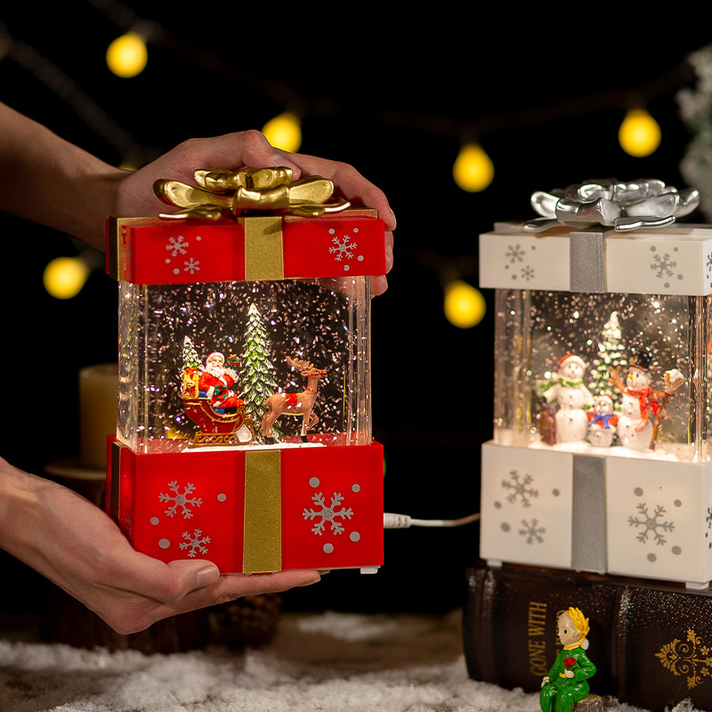 Caixa de música automática com - Snow Globe Musical avaliação e preço