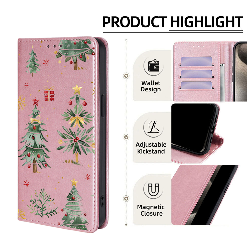 Capa carteira de couro com pad - Christmas Tree Artificial avaliação e preço