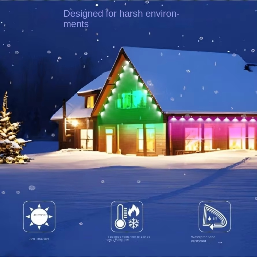 Luzes Pendentes de Natal LED p - Christmas Lights Outdoor avaliação e preço