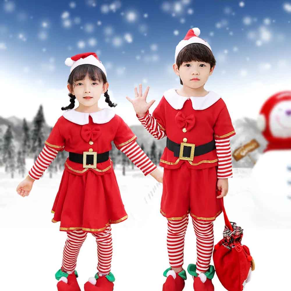 Conjunto de elfo de natal infa - Elf Costume Christmas avaliação e preço