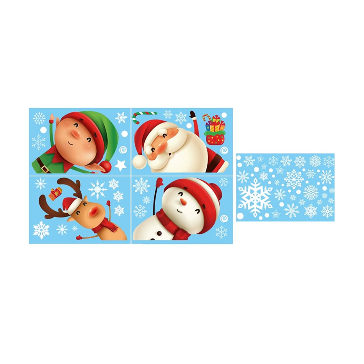 Nova chegada: 80 adesivos de f - Snowflake Window Decal avaliação e preço