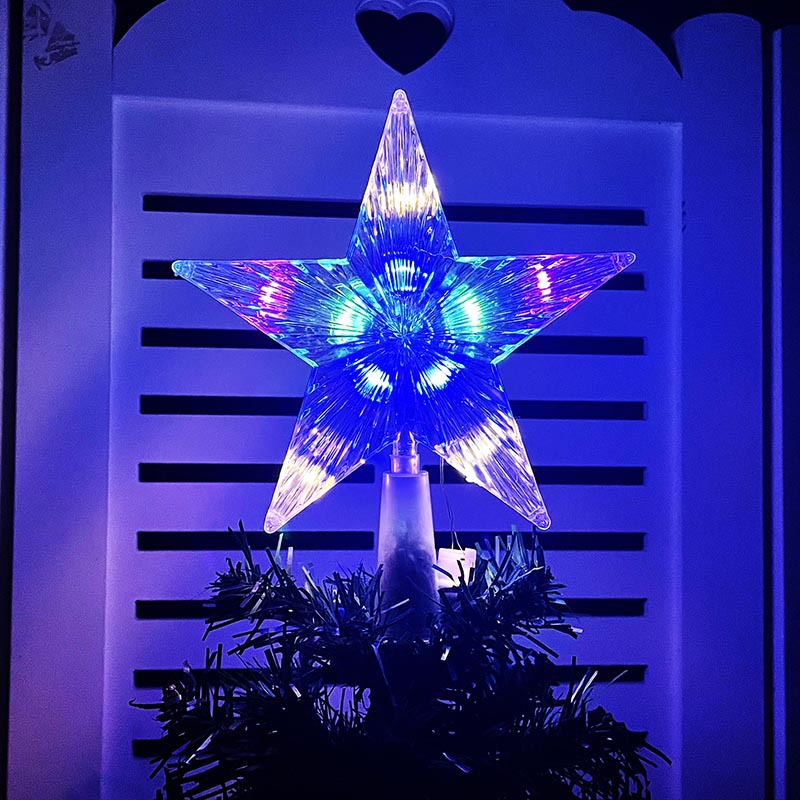 15/19/23cm árvore de natal top - Star Tree Topper avaliação e preço
