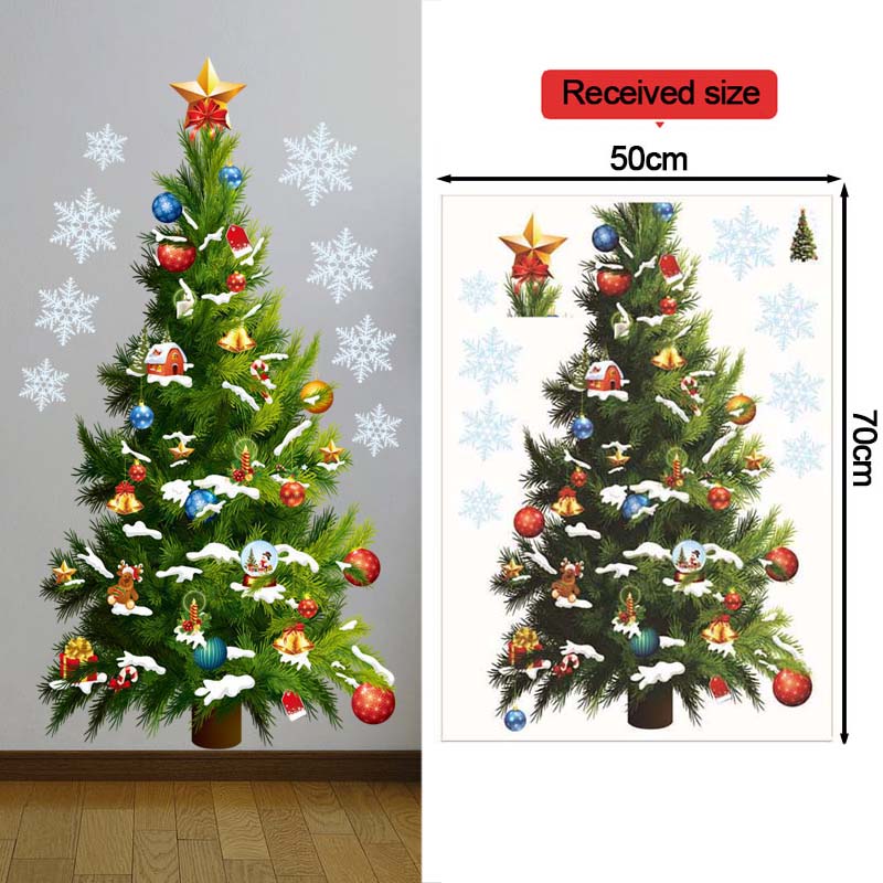 Árvore de natal adesivos de pa - Snowflake Window Decal avaliação e preço