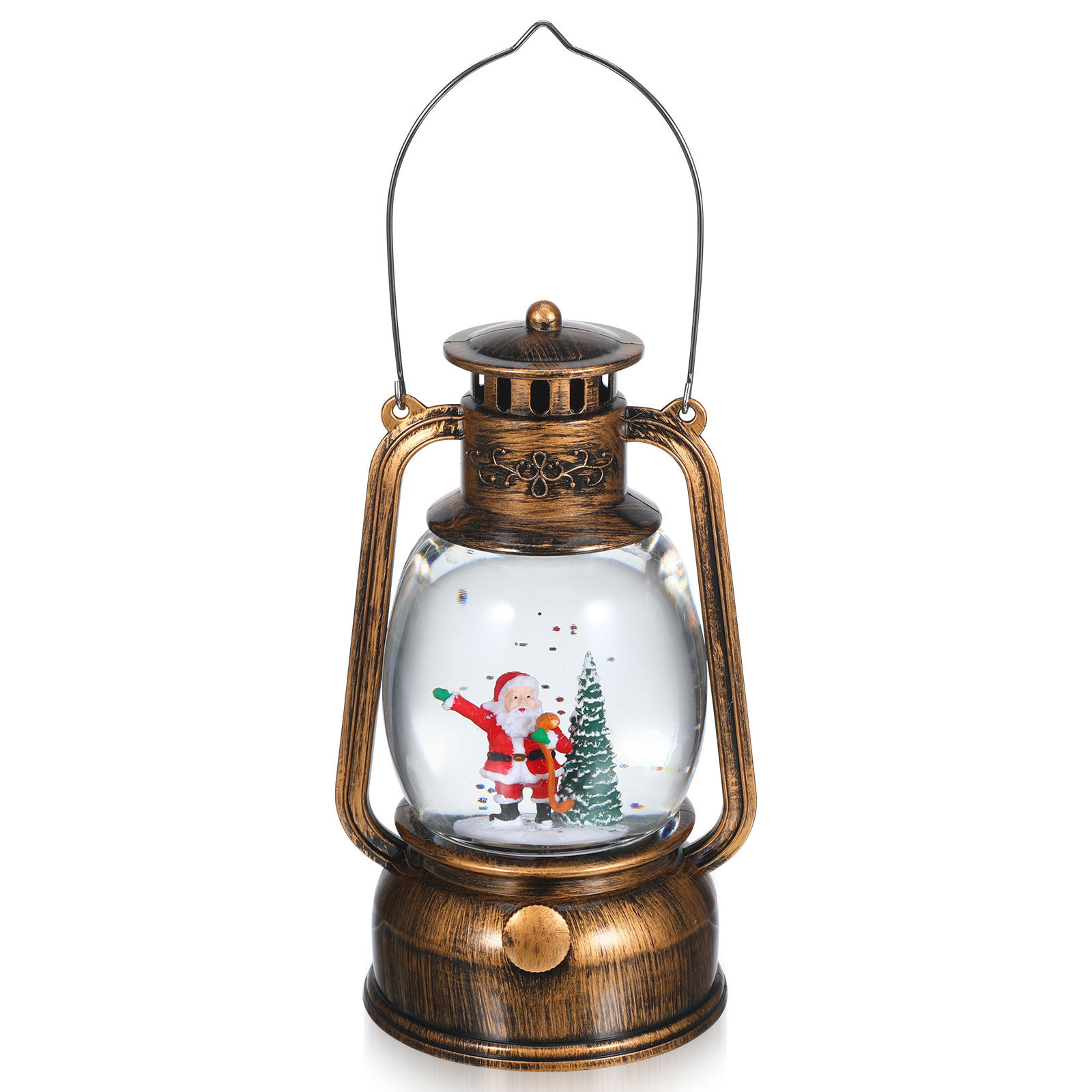 Lanterna Musical Iluminada com - Snow Globe Musical avaliação e preço