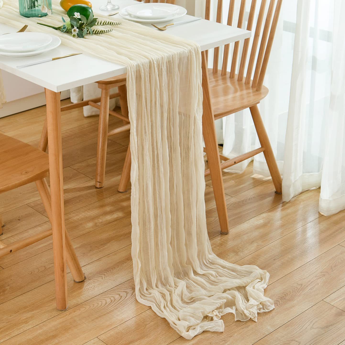 Rugas gaze corredor de mesa ga - Christmas Table Runner avaliação e preço