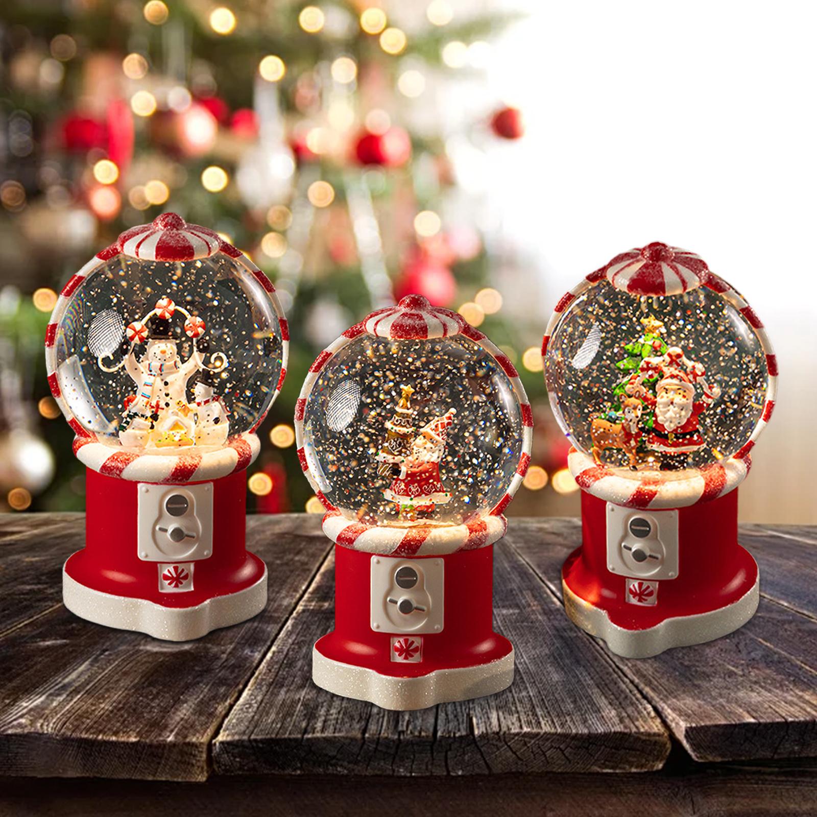 Globo de Neve Musical de Natal - Snow Globe Musical avaliação e preço