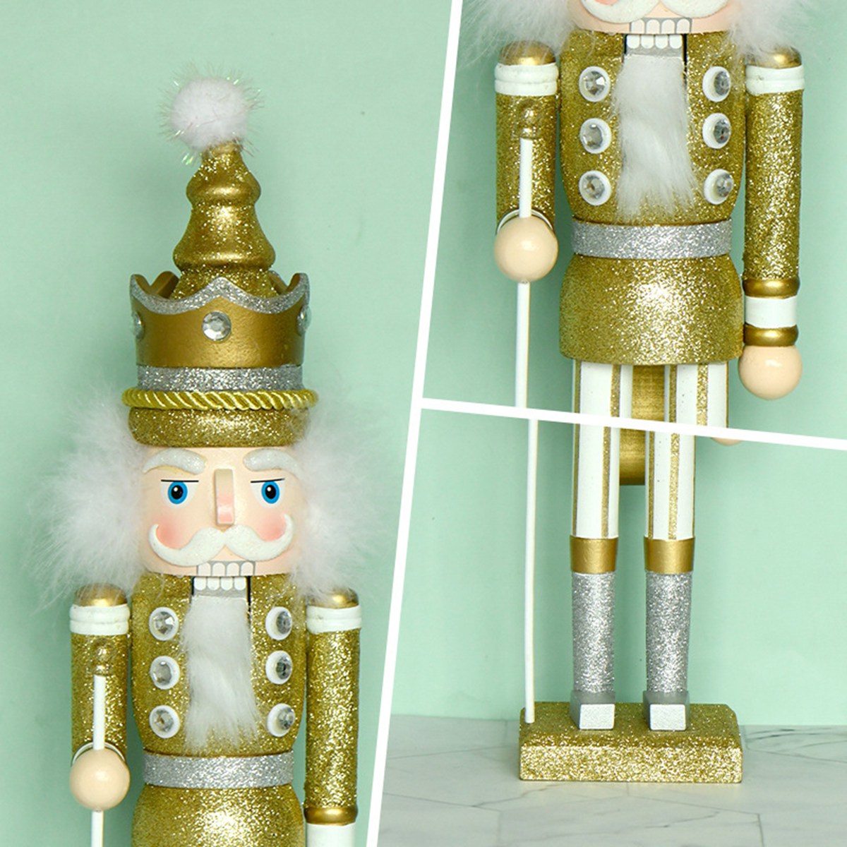 B84b-enfeites de quebra-nozes  - Nutcracker Figurine avaliação e preço