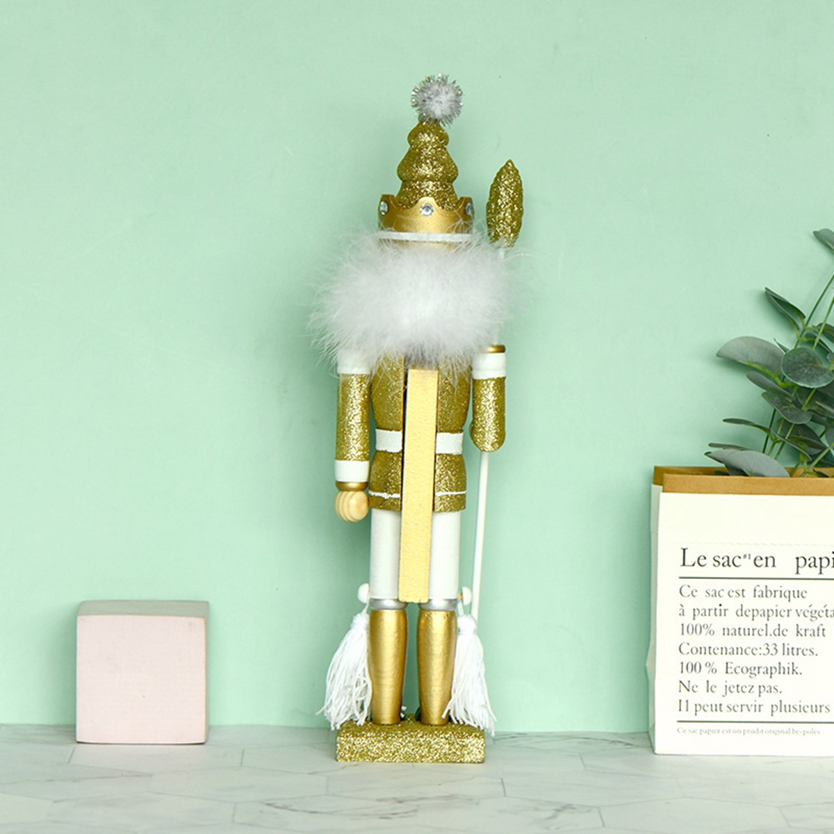 B84b-enfeites de quebra-nozes  - Nutcracker Figurine avaliação e preço