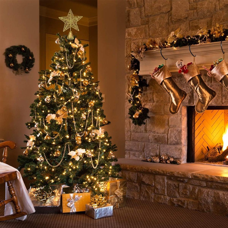 Árvore de natal glitter estrel - Star Tree Topper avaliação e preço