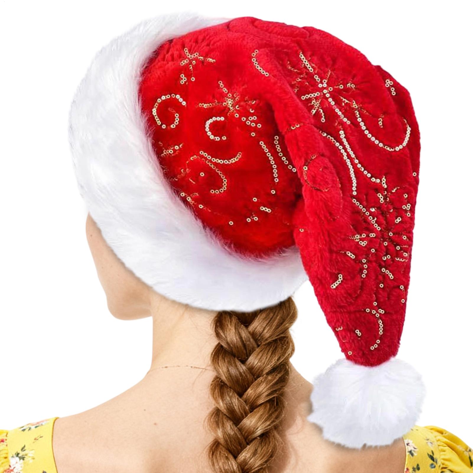 Chapéu de natal de pelúcia por - Santa Hat Plush avaliação e preço