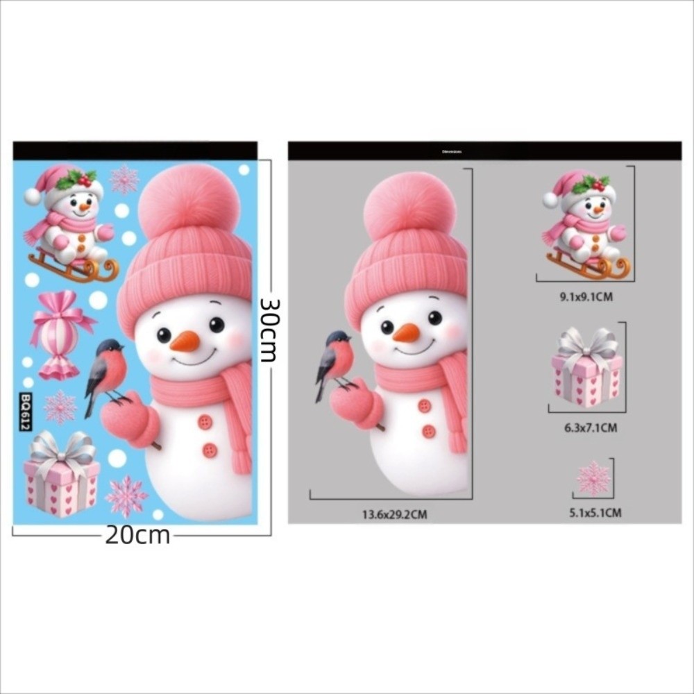 Adesivos removíveis para janel - Snowflake Window Decal avaliação e preço