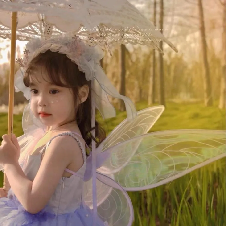 Princesa borboleta fada asa sa - Elf Costume Christmas avaliação e preço