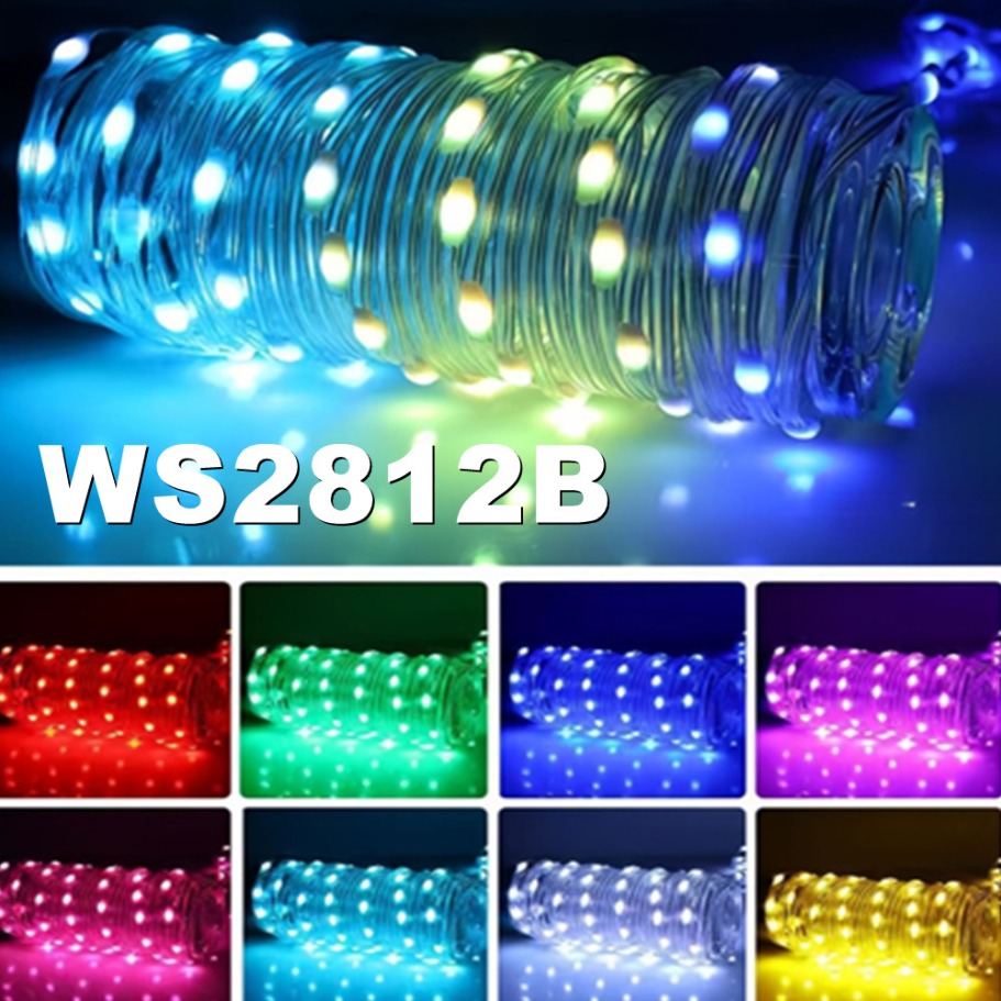 Ws2812b led luz corda intelige - Led Fairy String Lights avaliação e preço