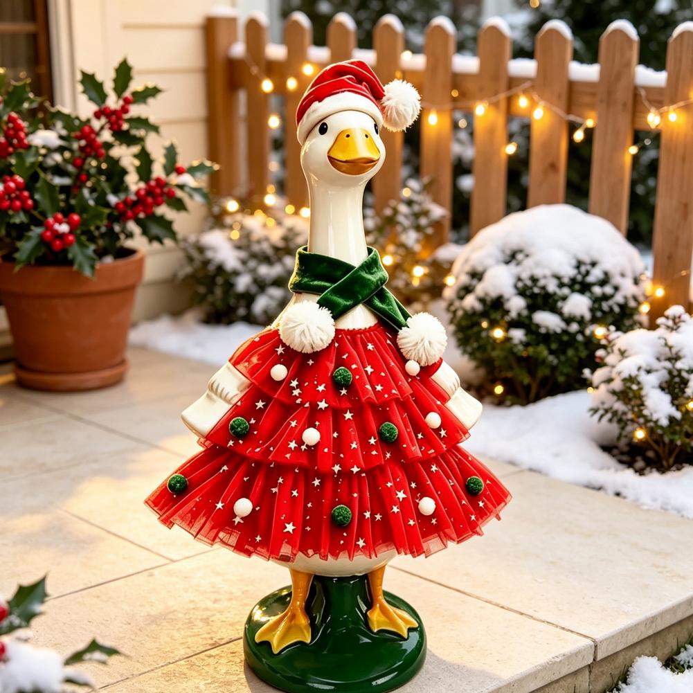 Fantasia de Natal para Ganso d - Santa Hat Plush avaliação e preço