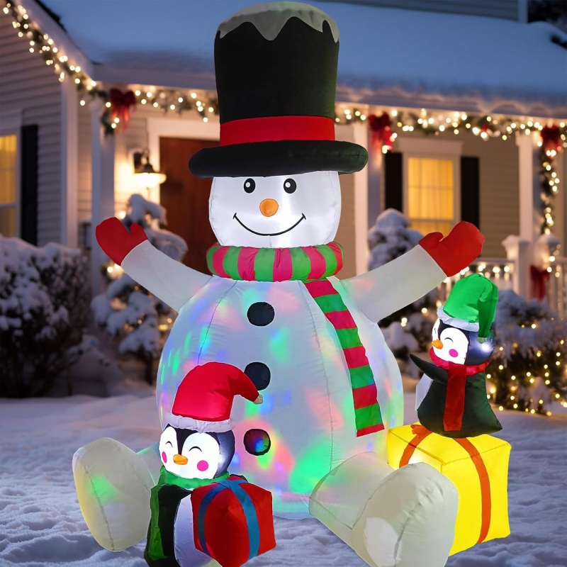 Natal inflável boneco de neve  - Christmas Lights Outdoor avaliação e preço