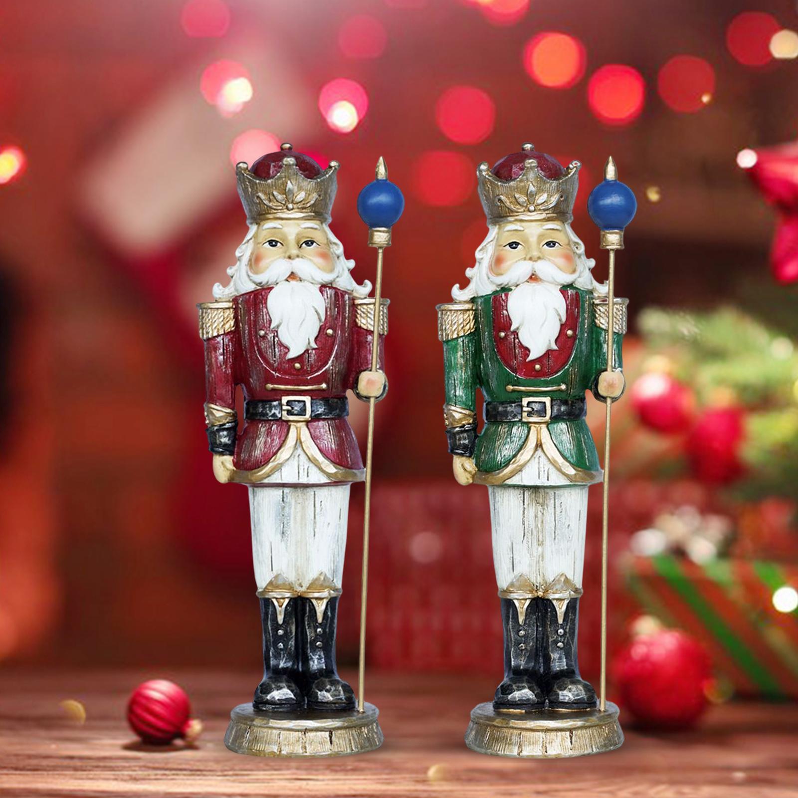 10 Polegada resina natal quebr - Nutcracker Figurine avaliação e preço