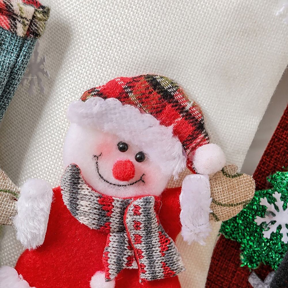 Meias de Natal Multicoloridas  - Christmas Stocking Hanging avaliação e preço
