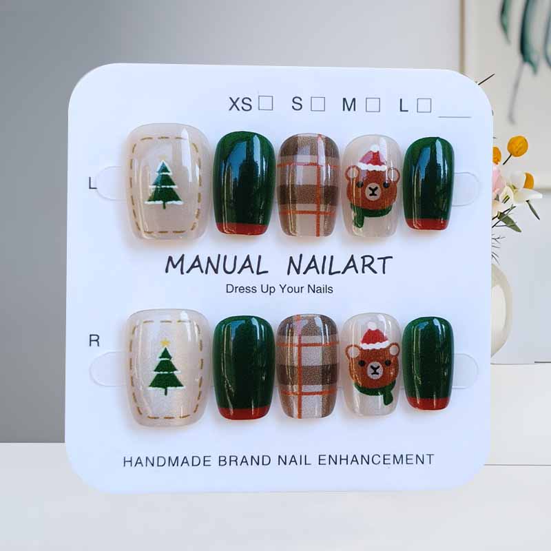 10 pçs natal metade artesanal  - Christmas Tree Artificial avaliação e preço