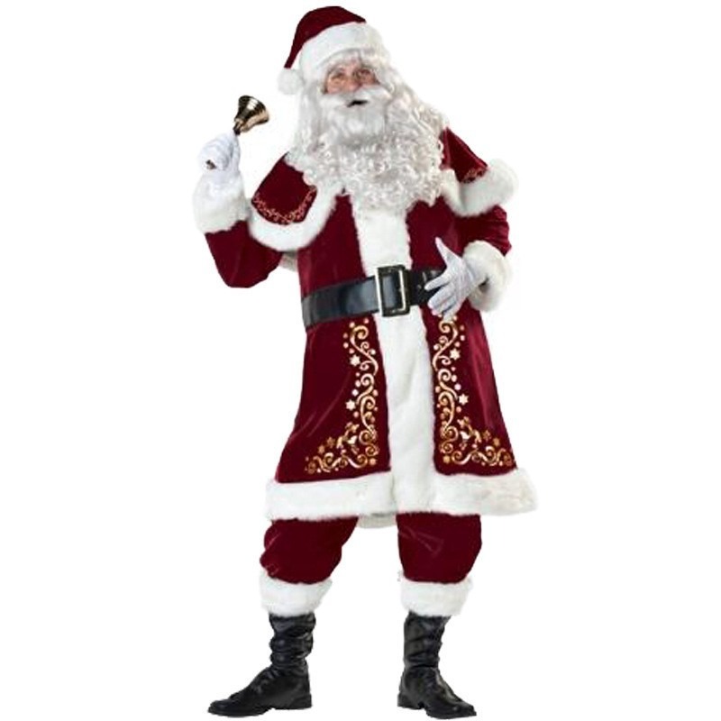 Traje de papai noel feminino m - Elf Costume Christmas avaliação e preço