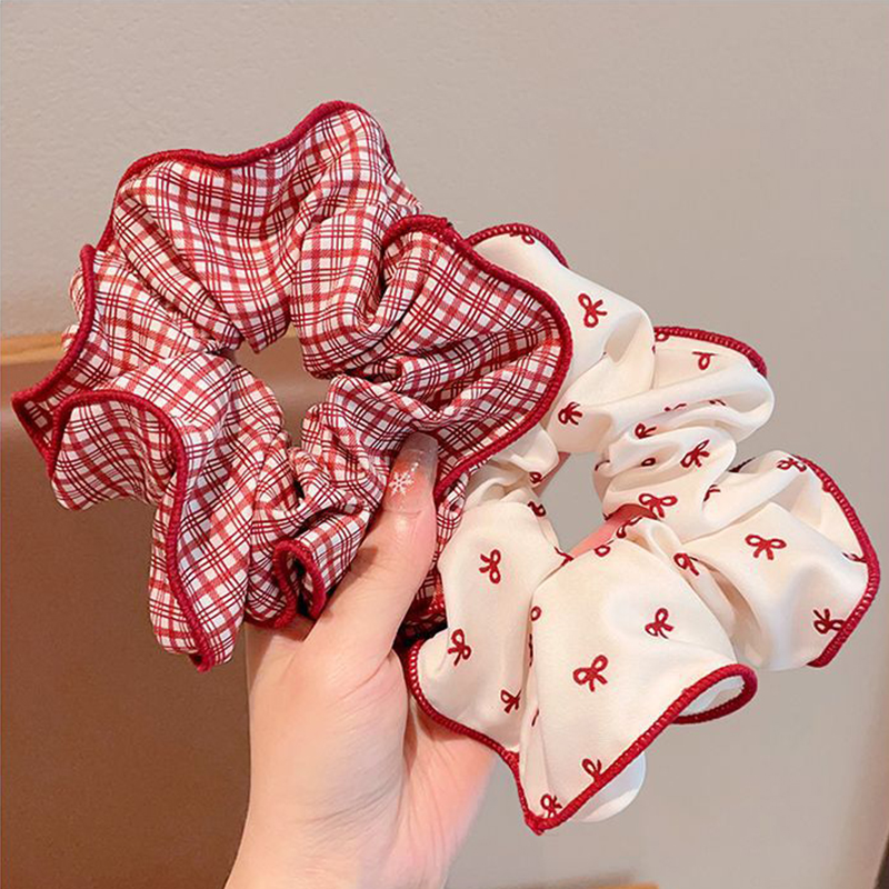 3 Peças de Scrunchies Xadrez c - Christmas Throw Blanket avaliação e preço