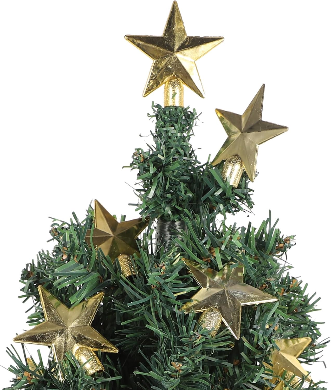 6cm mini árvore de natal toppe - Star Tree Topper avaliação e preço