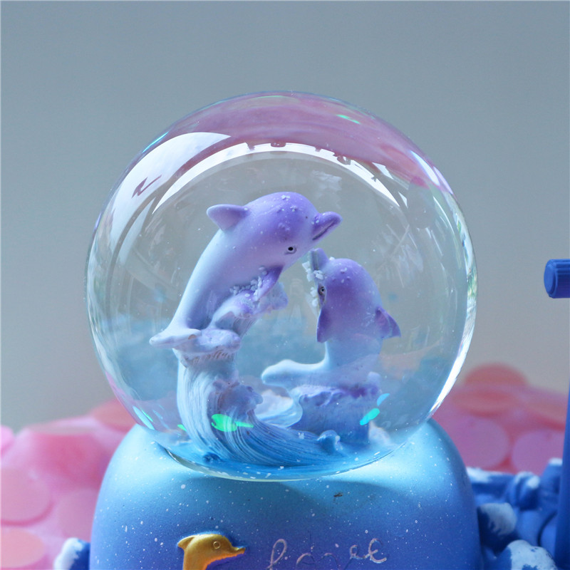 Caixa de Música com Bola de Cr - Snow Globe Musical avaliação e preço