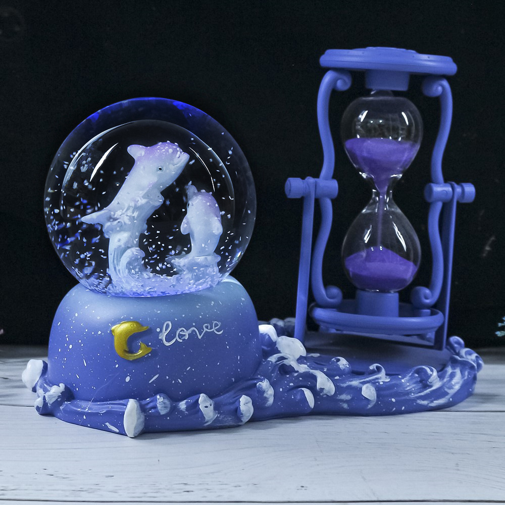Caixa de Música com Bola de Cr - Snow Globe Musical avaliação e preço