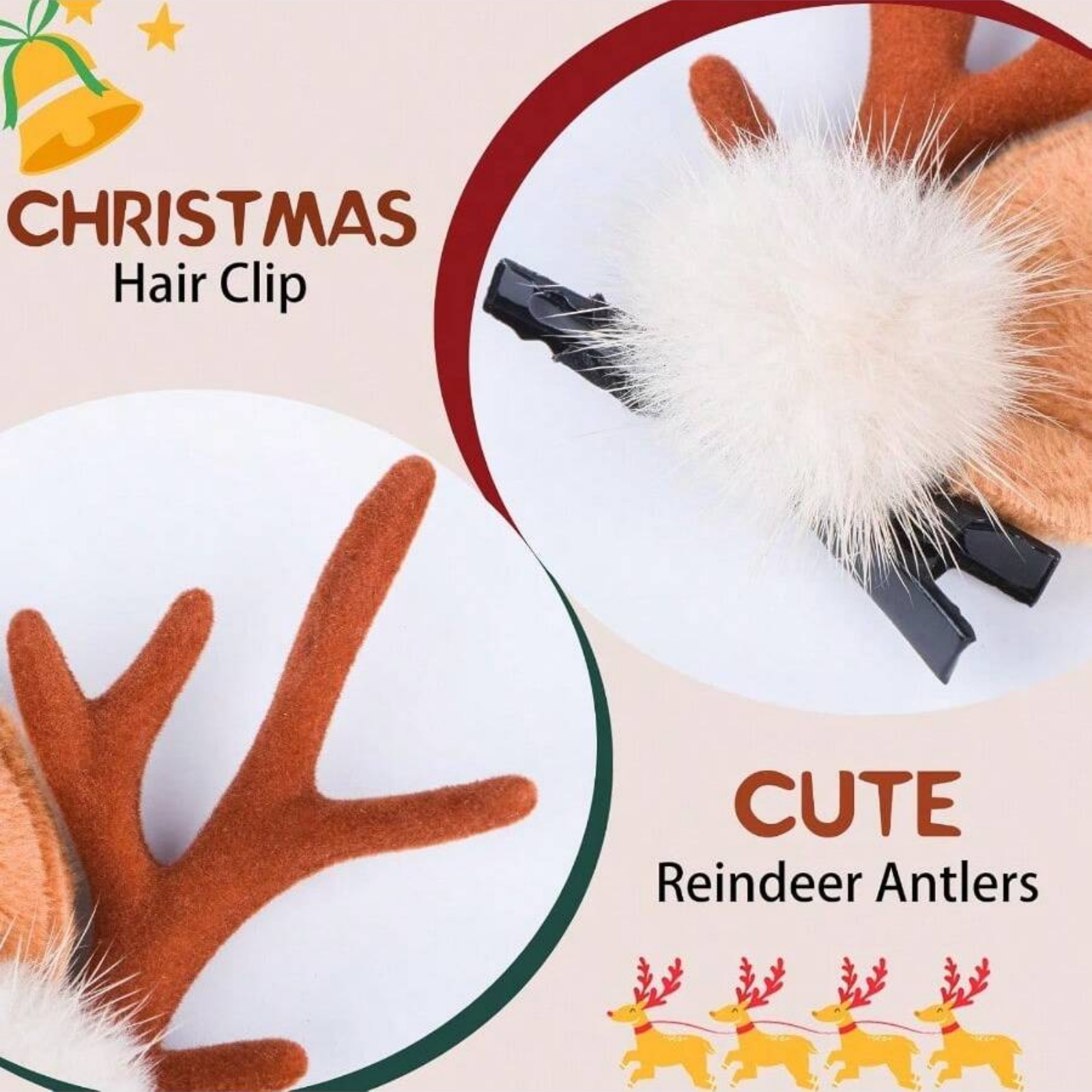 2 pçs natal chifres de rena gr - Reindeer Antlers Headband avaliação e preço