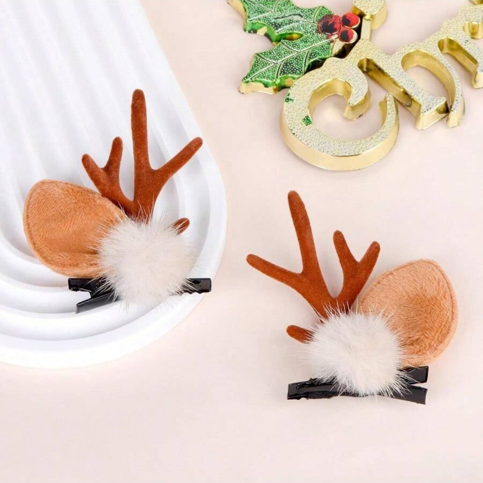 2 pçs natal chifres de rena gr - Reindeer Antlers Headband avaliação e preço
