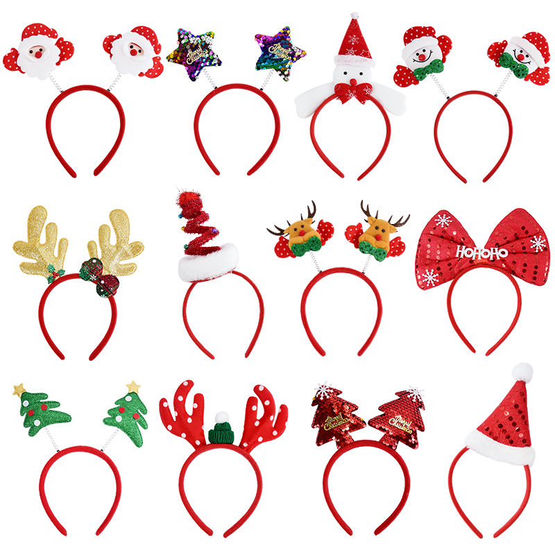 Natal bandana crianças adulto  - Reindeer Antlers Headband avaliação e preço