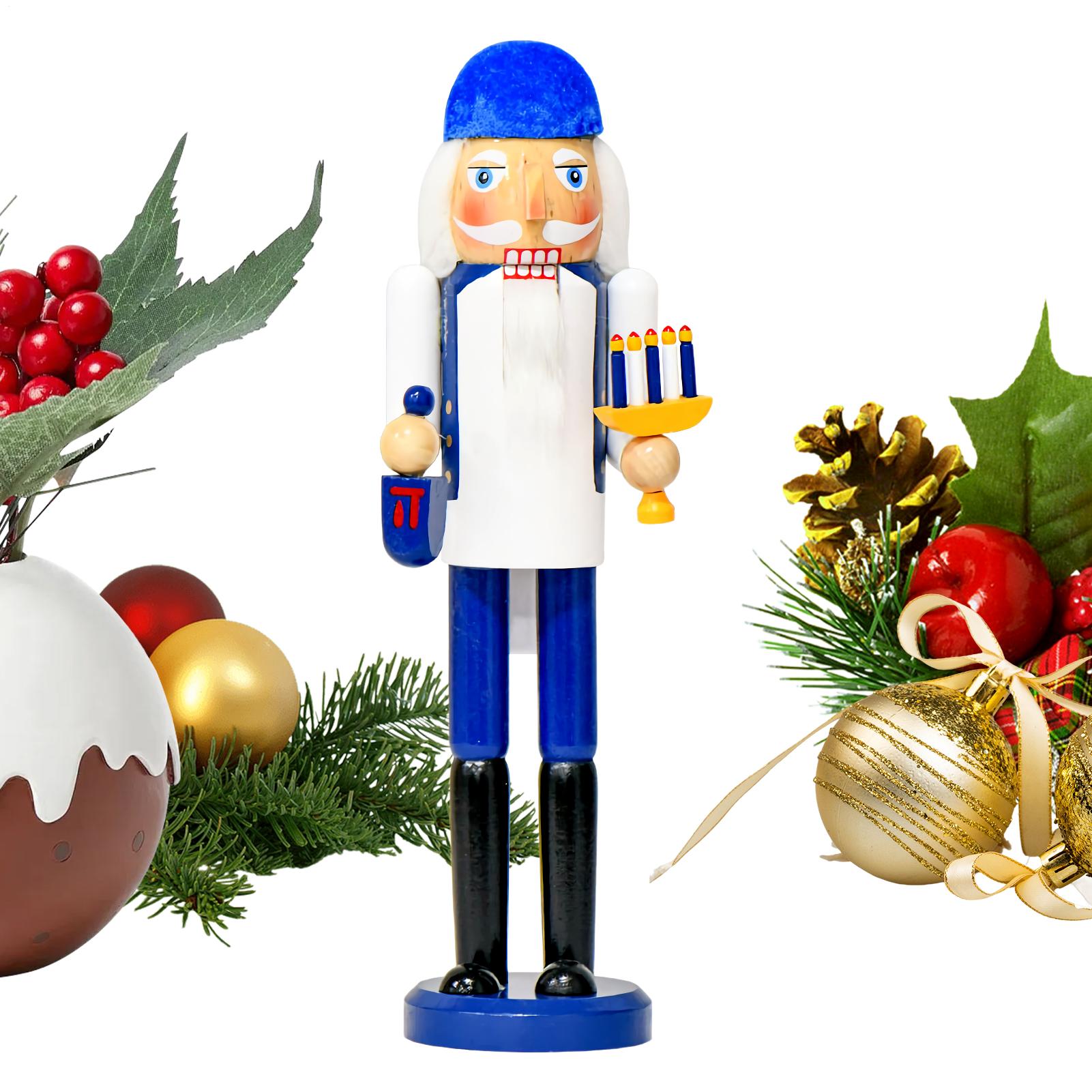 Quebra-nozes ornamento natal q - Nutcracker Figurine avaliação e preço