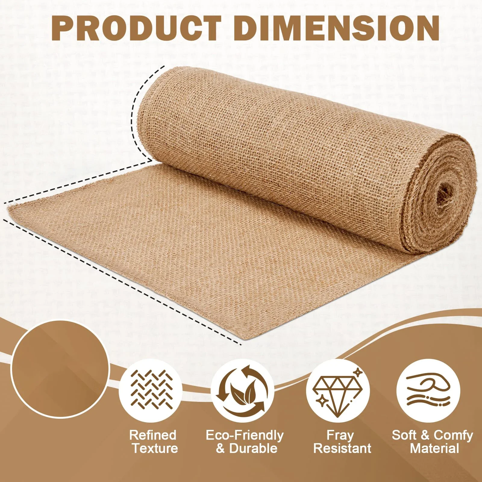 Novo Design de Rolo de Burlap  - Christmas Table Runner avaliação e preço
