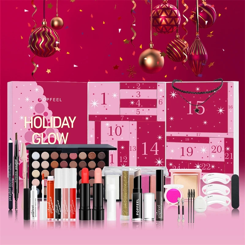 Conjunto de Maquiagem de Natal - Advent Calendar Gift avaliação e preço