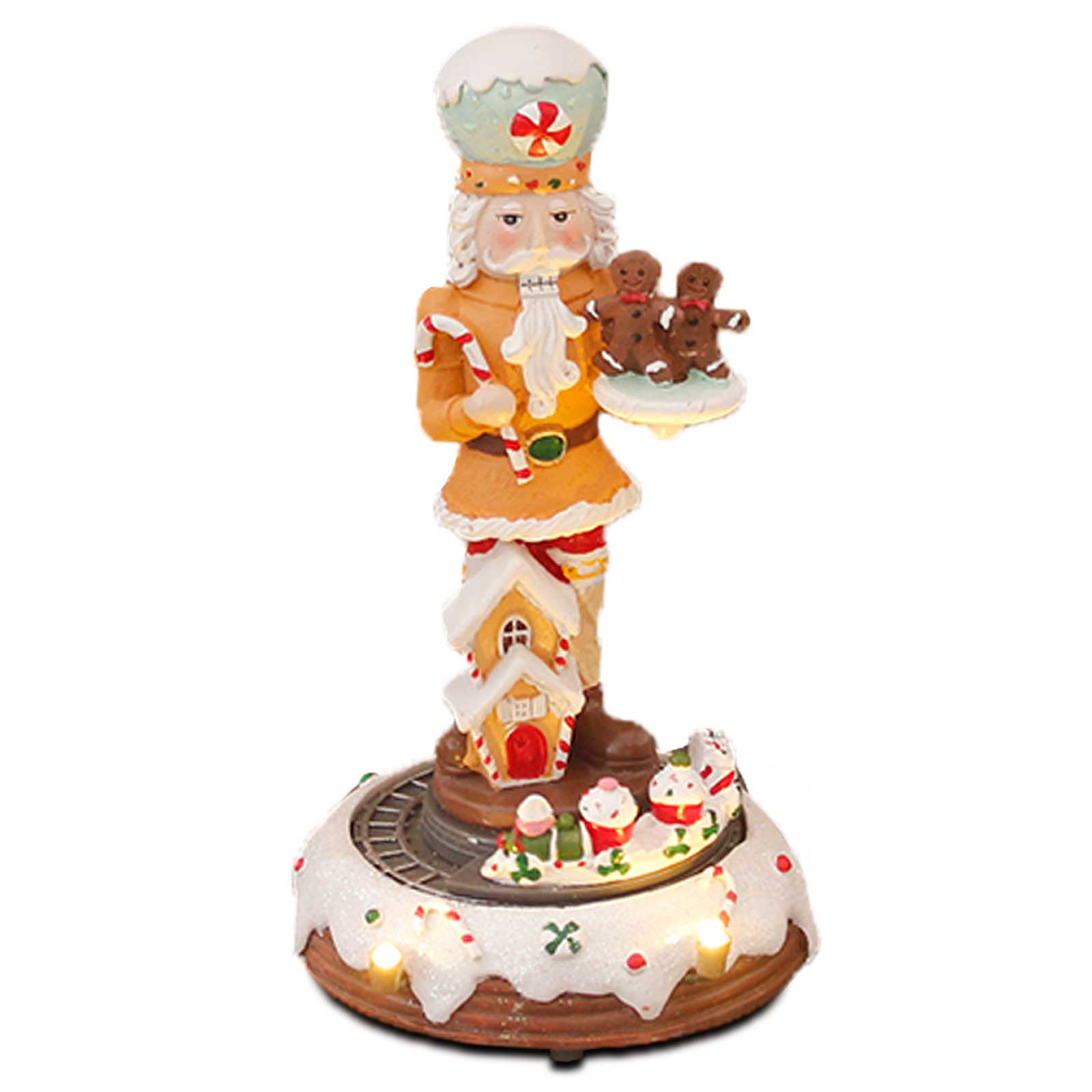Natal gengibre quebra-nozes co - Nutcracker Figurine avaliação e preço