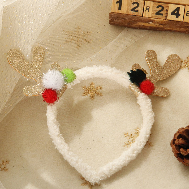 Tiara de Rena de Natal Colorid - Reindeer Antlers Headband avaliação e preço