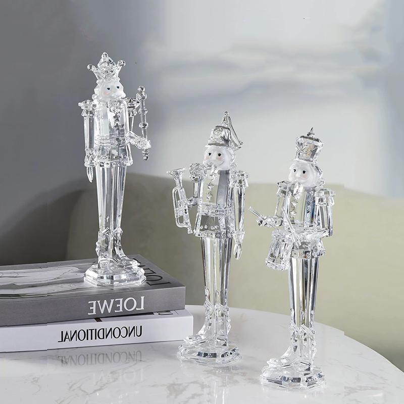 Estátuas de personagens acríli - Nutcracker Figurine avaliação e preço